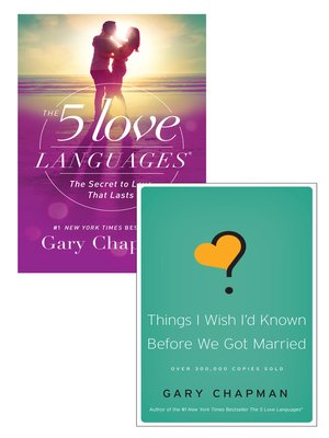 The 5 Love Languages/Things I Wish I'd Known Before We Got Married Set - ebook